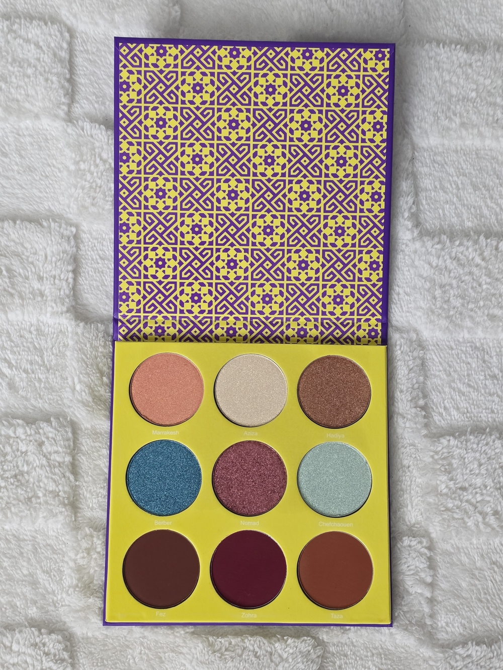 JUVIA'S PLACE THE SAHARAN II PRESSED POWDER EYESHADOW PALETTE (1ST RELEASE) NWOB